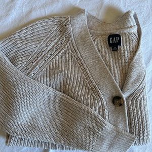 GAP cardigan 100% cotton size medium OVERSIZED fit